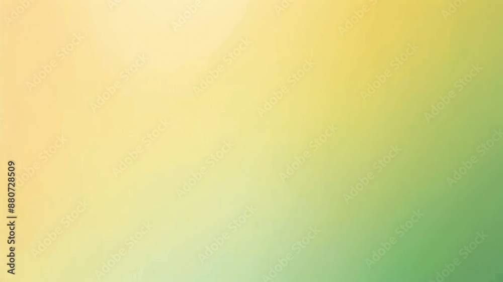 Canvas Prints abstract blurred gradient background in yellow and green
