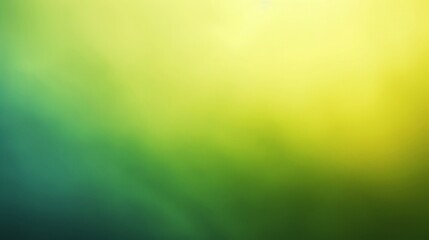 Obraz premium Abstract Green and Yellow Blurred Background With Sun Glare