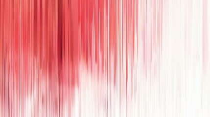 Obraz premium Abstract Digital Art Featuring Red And White Vertical Lines
