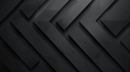 Abstract Black And White Diagonal Wooden Panel Design
