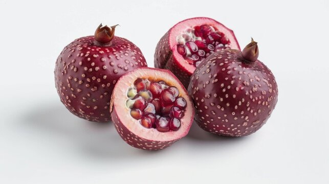 Lu&Atilde;&sup3;h&Atilde;&nbsp;n Gu&Ccedil;&rsquo; fruit on white background