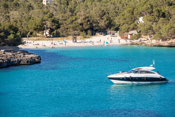 Obraz premium Cala S’Amarador und Cala Mondragó auf Mallorca