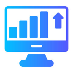 metrics gradient icon