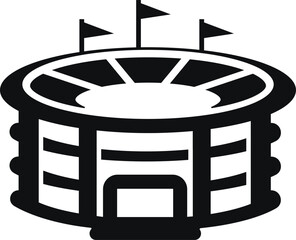 Sport Stadium Arena Simple Icon