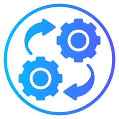 devops gradient icon