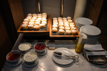 Bakery buffet Ready for the break