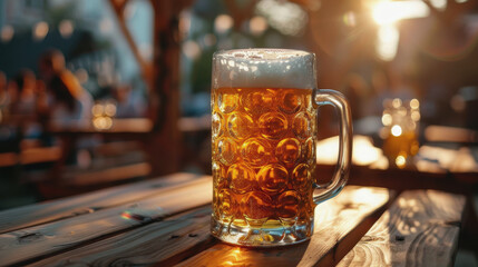 Oktoberfest holiday. beer festival. beer festival. Ice drinks beer