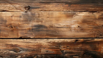 Fototapeta premium Vintage wooden boards with copy space for design viewed from the front