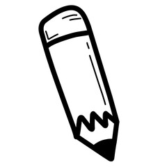 pencil Icon Vector Illustration Logo Template