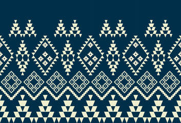 Fototapeta premium abstract Traditional geometric ethnic fabric pattern ornate elements with ethnic patterns design for textiles, rugs, clothing, sarong, scarf, batik, wrap, embroidery, print, curtain, carpet