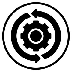 setting glyph icon
