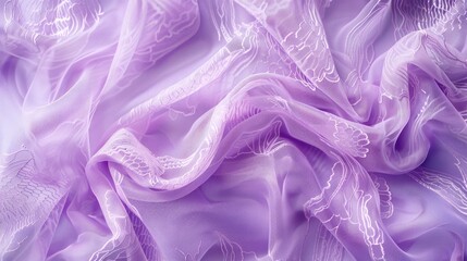 Purple fabric background for feminine blog with room for text Lavender lace dress fabric