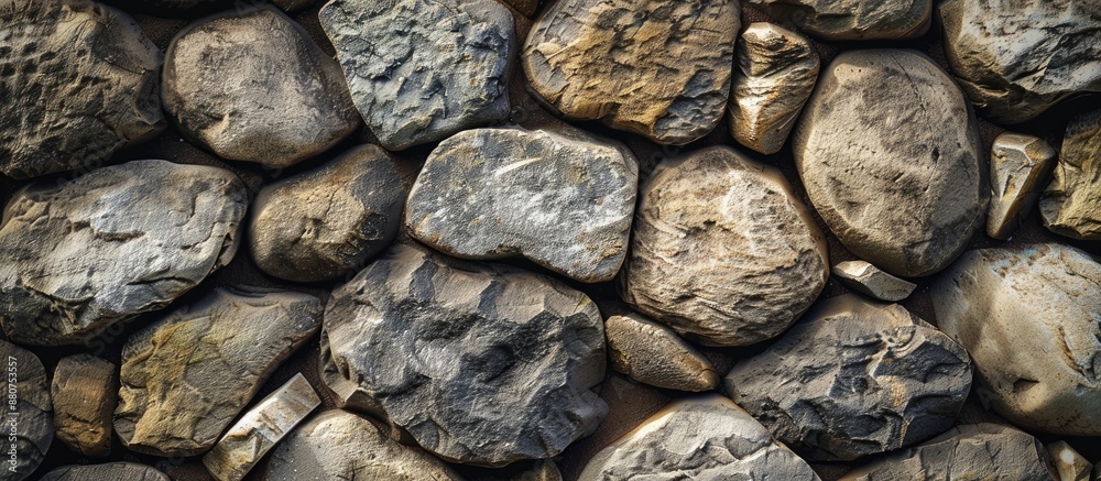 Aufkleber image featuring a stone texture with copy space