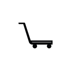 Goods trolley icon
