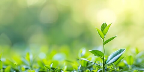 Fototapeta premium Develop green business strategies for global net zero carbon emissions. Concept Green Business Strategies, Global Net Zero, Carbon Emissions, Sustainability, Renewable Energy