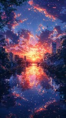 Fototapeta premium 夕焼け