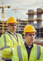 portrait of engineers team