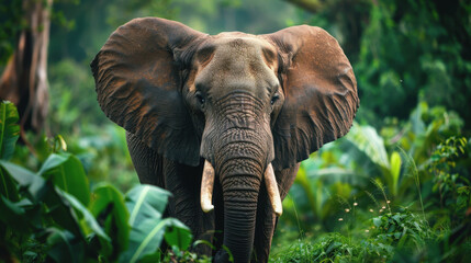 World Elephant Protection Day. elephants in the wild