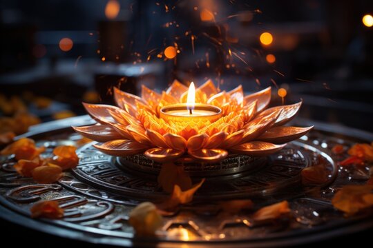 Om aum supreme symbol reality, generative IA