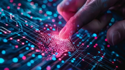 Fingerprint Authentication on a Digital Interface