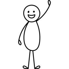 Hand Drawn Doodle Character