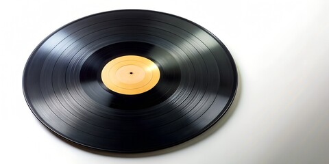 Obraz premium Schallplatte Vinyl Schellack Vinylscheibe Scheibe Platte Creative AI