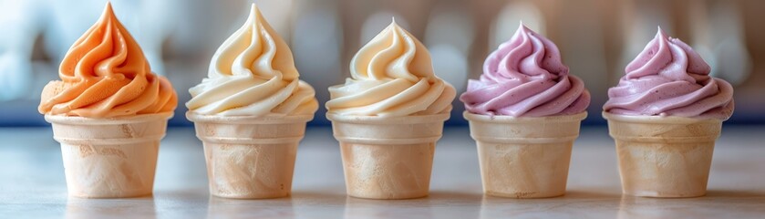 Indulge in the Smooth and Delicious Flavors of Soft Serve Ice Cream A Creamy Treat for Every Taste Bud
