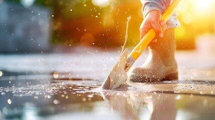 Concrete Resurfacing with Astaxanthin-Infused Benefits for Durable and Eco-Friendly Transformation