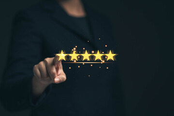 The after-service rating concept to assess the satisfaction of those receiving services.