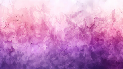 Fototapeta premium Abstract watercolor gradient with pink and purple hues creating a dreamy, artistic flow.