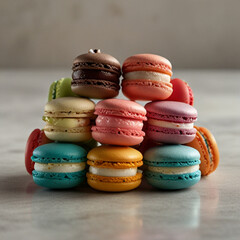 Macarons, cake, dessert, french, sweet, delicious, snack, france, chocolate, macarons, cookies, macaron, macaroon, cookie, biscuit, food, macaroons, colorful, pastry, candy, christmas, holiday, cricke