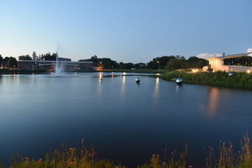 Fourth of July Fireworks at WDM City Hall in West Des Moines, Iowa