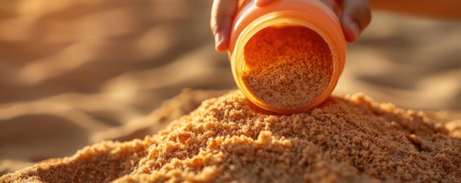 Applying Sunscreen on a Sunny Beach Protect Your Skin While Enjoying the Sand and Waves, Tips for Safe Sun Exposure