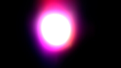 glowing lights