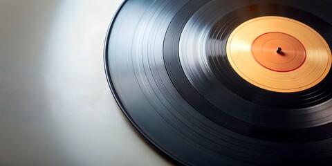 Schallplatte Vinyl Schellack Vinylscheibe Scheibe Platte Generative By AI