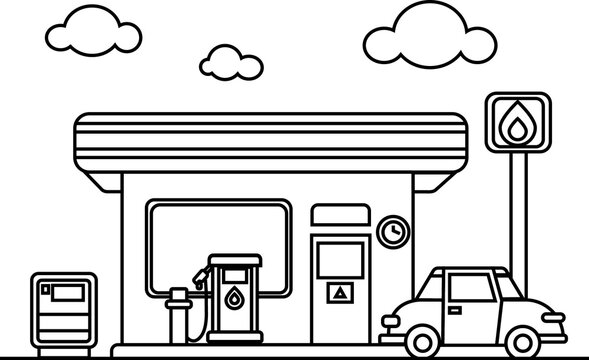 posto de gasolina