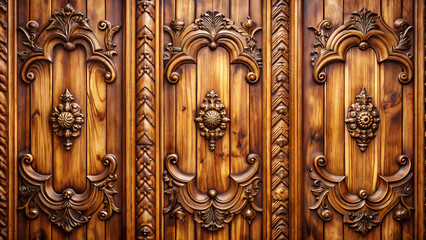 Elegant vintage style wood panels for your design.
