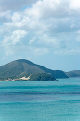 Caribbean beach, paradise, blue, virgin beach, lonely beach