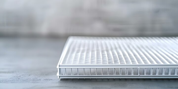 Improving Indoor Air Quality with Regular DIY HVAC Filter Replacements. Concept Indoor Air Quality, HVAC Filters, DIY Tips, Healthy Home, Cleaner Air