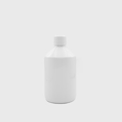 500 ml White PET Laboratory Bottle for Food or Pharmaceutical Use