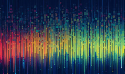 abstract colorful background with lines