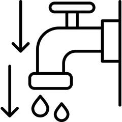 Fototapeta premium Water Icon