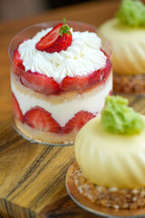 A vibrant collection of coffee, lemonades, ready meals, bistro photography, and desserts. Enjoy gourmet drinks, plated dishes, and sweet treats, perfect for showcasing culinary artistry and café ambia