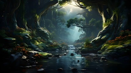 Fantasy Landscape Game Art