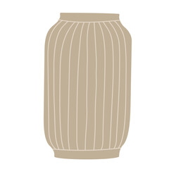 Vector Illustration of Modern Vase.
