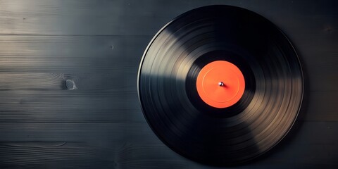 Schallplatte Vinyl Schellack Vinylscheibe Scheibe Platte Generative By AI