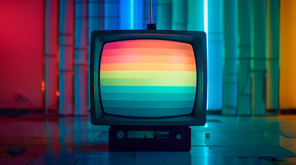 TV broadcast test image, wallpaper, past TV tests