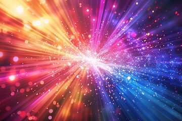 Fototapeta premium Concepts, modern conceptual background formed from light effects