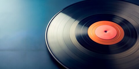 Schallplatte Vinyl Schellack Vinylscheibe Scheibe Platte AI-Created Content