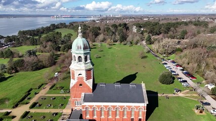 Discover the historic charm of The Royal Victoria Chapel in Southampton. Explore stunning visuals capturing its Gothic Revival architecture, serene surroundings, and rich heritage. - Powered by Adobe